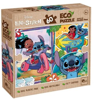 Puzzle 60 Stitch Eko dwustronne
