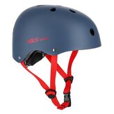 MTW001-1 ŠEDO-ČERVENÁ VEL.S(52-56CM) HELMA NILS EXTREME