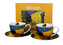 2 filiżanki ze spodkami TERRACE AT NIGHT inspired by Van Gogh