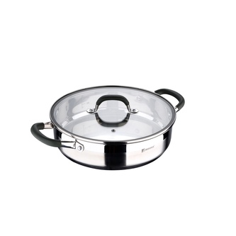 BERGNER Pánev s poklicí nerez MIDNIGHT 28 cm 3,8 litru BG-32128-MM