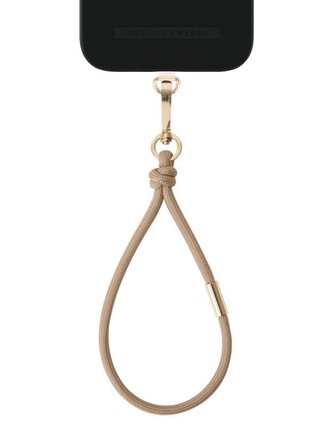 Přívěsek na zápěstí pro telefony se zadním krytem béžový