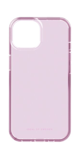 Kryt iDeal Of Sweden Bumper Clear Case Entry pro Apple iPhone 15 světle růžový