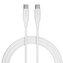 Kabel Allity AUC-02 USB-C/USB-C 1m 60W bílý