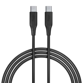 Kabel Allity AUC-02 USB-C/USB-C 2m 60W černý