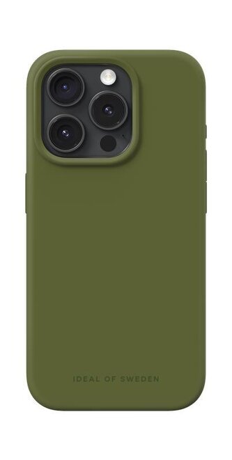 Kryt iDeal Of Sweden pro Apple iPhone 15 Pro khaki