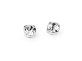 Našívací šatony / štras v pouzdře / kotlíku Ø4,3 mm - 1440 ks - 4 SS18 crystal platina