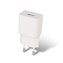 Nabíječka do sítě Setty 2,4A s kabelem USB/Lightning 1m, 1xUSB bílá