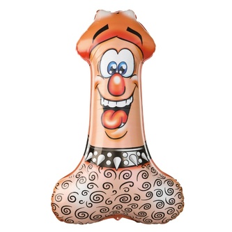 Fóliový balonek Veselý penis, 58 x 90 cm