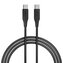Kabel Allity AUC-02 USB-C/USB-C 1m 60W černý