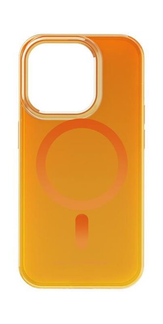 Kryt iDeal Of Sweden Clear Case Mid s Magsafe pro Apple iPhone 15 Pro Orange Spritz