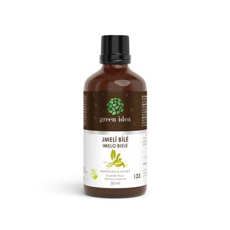 Green idea Jmelí bílé tinktura - kapky 50 ml