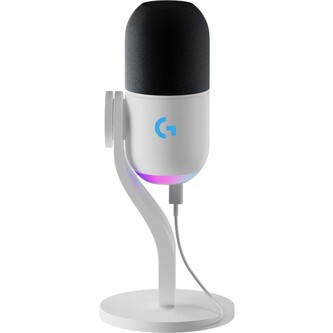 Logitech G Yeti GX mikrofon bílý