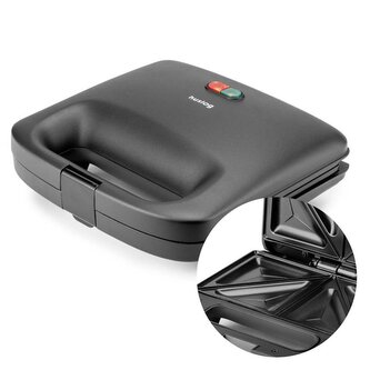 Sendvičovač Huslog pro 2 sendviče černý