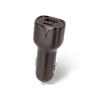 Nabíječka do auta Setty 2,4A 1x USB, 1x USB-C černá