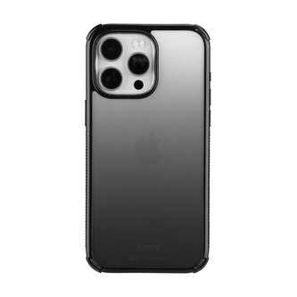Hama Extreme Protect, kryt pro Apple iPhone 15 Pro Max, materiál D3O®, průhledný černý