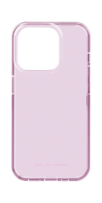 Kryt iDeal Of Sweden Bumper Clear Case Entry pro Apple iPhone 15 Pro světle růžový