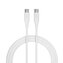 Kabel Allity AUC-02 USB-C/USB-C 1m 100W bílý