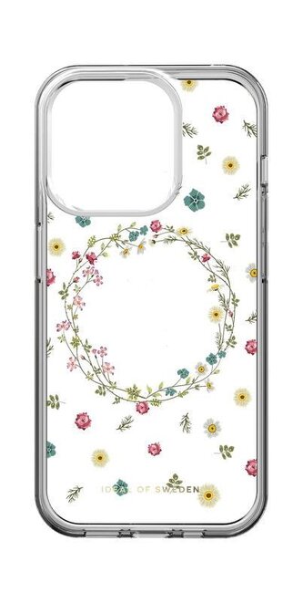 Kryt iDeal Of Sweden Clear Case Mid pro Apple iPhone 15 Pro Petite Floral