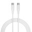 Kabel Allity AUC-02 USB-C/USB-C 2m 100W bílý