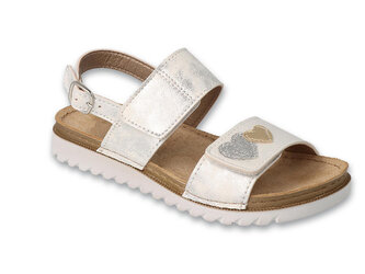 062Y001 31 Befado dívčí sandálky CUTE, srdíčka 062Y001_36