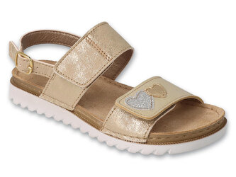 062Y002 Befado dívčí sandálky CUTE srdíčka 062Y002_35