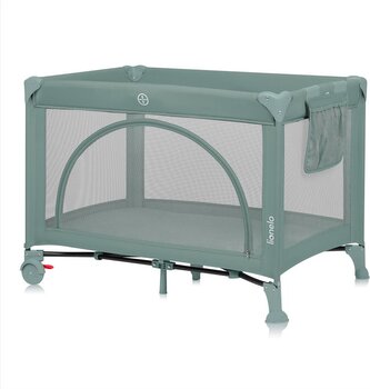 LIONELO Postýlka cestovní Laura Green Sage