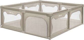 LIONELO Dětská ohrádka Willow XL Beige Sand