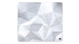 Endorfy Podložka pod myš Crystal Onyx White L, 40 x 45 cm, Voděodolná, Bílá