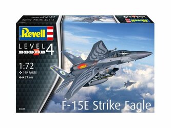 Model do sklejania 1:72 63841 F-15 E/D Strike Eagle Revell Model set Model do sklejania 1:72 63841 F-15 E/D Strike Eagle Revell Model set
