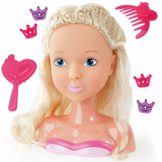Bayer Głowa do stylizacji 21cm My Lovely Princess 90019AA Bayer Głowa do stylizacji 21cm My Lovely Princess 90019AA