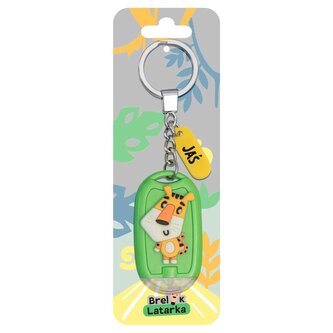 Brelok 3D z latarką - Jaś