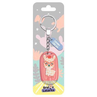 Brelok 3D z latarką - Cudowna Córeczka