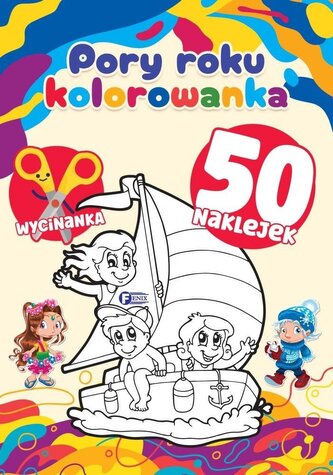 Pory roku. Kolorowanka