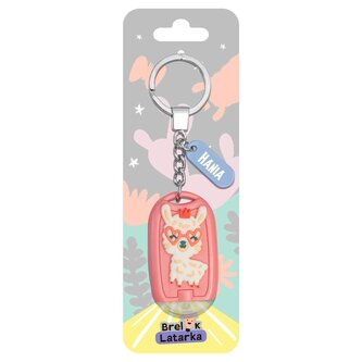 Brelok 3D z latarką - Hania