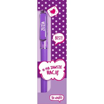 Długopis Pop Art - Zuzia