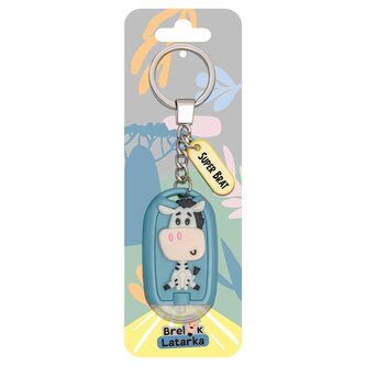 Brelok 3D z latarką - Super Brat