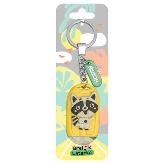 Brelok 3D z latarką - Misiaczek