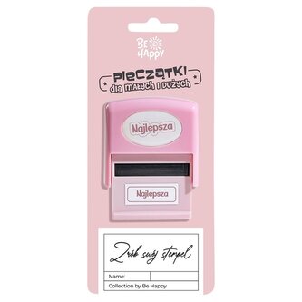 Pieczątka z napisem - Najlepsza