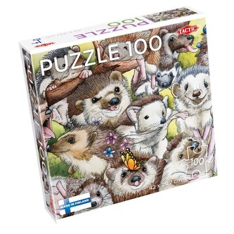 Puzzle 100 Hedgehogs