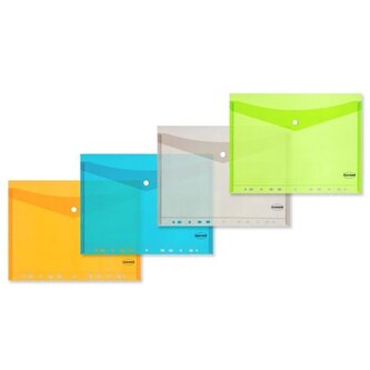 Koperta A4 z europerforacją mix