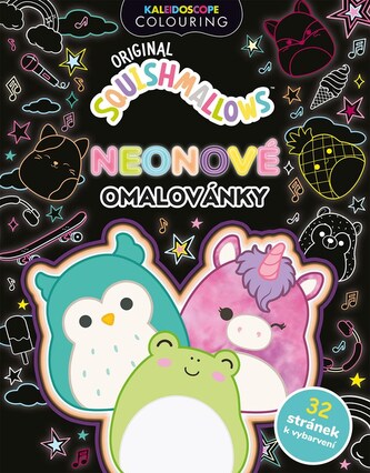 Squishmallows - Neonové omalovánky Squishmallows - Neonové omalovánky