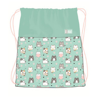 Worek na obuwie. Charming Cats