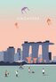 RAVENSBURGER Puzzle Singapur 99 dílků