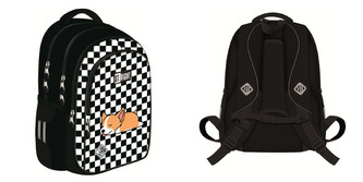 Plecak 4-komorowy 15 cali. Sleepy Corgi