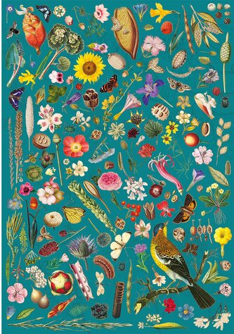 GIBSONS Puzzle Květinová fantazie 500 dílků