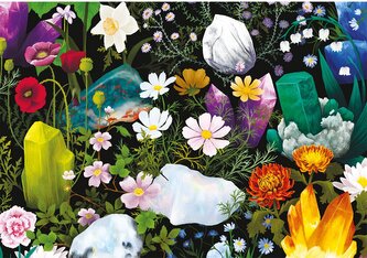 GIBSONS Puzzle Ozdravné krystaly 500 dílků