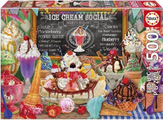 EDUCA Puzzle Cukrárna 500 dílků