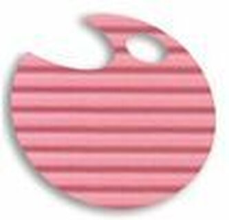 Tektura falista 50x70cm rolka różowa BAMBINO HOBBY 776