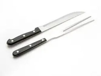 KOOPMAN, 57384 Set nůž + vidlička pro krájení masa, 31 cm KOOPMAN, 57384 Set nůž + vidlička pro krájení masa, 31 cm