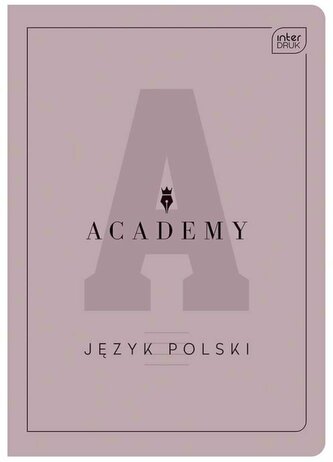 Zeszyt A5 60k linia M 90g Polski ACADEMY